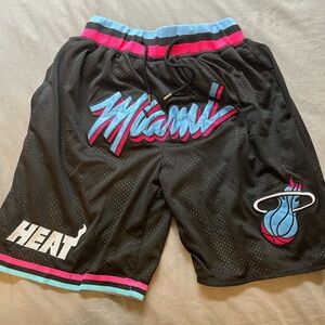Just Don Miami Heat Shorts